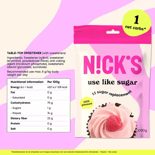 Nick's Use Like Sugar 300 g