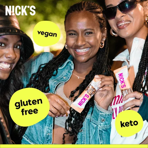 Nick's Vegán Mogyorós Szelet 40 g