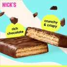 Nick's Csokoládés Ostyás Proteinszelet 40 g