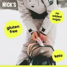 Nick's Karamellás-Csokis Proteinszelet 50 g