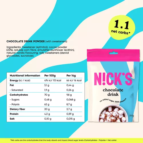 Nick's Forrócsoki Por 250 g
