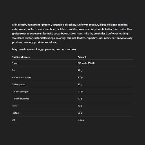 Nick's Dulce de leche Proteinszelet 50 g