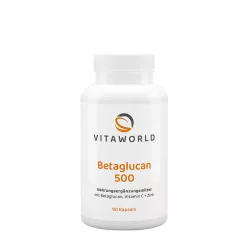 Vitaworld Béta-glükán 500 mg 90 Kapszula