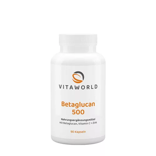 Vitaworld Béta-glükán 500 mg 90 Kapszula