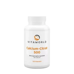 Vitaworld Kalcium-Citrát 500 120 Kapszula