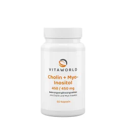   Vitaworld Choline + Inositol - Kolin és Inozitol 450/450 mg 60 Kapszula