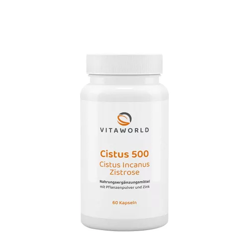 Vitaworld Cistus 500 - Borrózsa 60 Kapszula