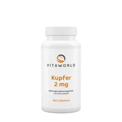Vitaworld Copper 2 mg - Réz 365 tabletta