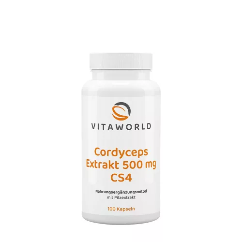 Vitaworld Cordyceps kivonat 500 mg CS4 100 Kapszula
