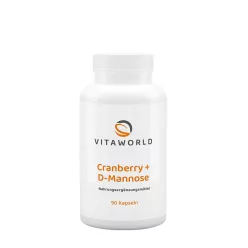   Vitaworld Cranberry+D-Mannose - Tőzegáfonya+D-Mannóz 90 Kapszula