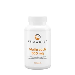 Vitaworld Frankincense 500 mg - Tömjén 500 mg 120 Kapszula