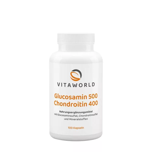 Vitaworld Glükózamin 500 + Kondroitin 400 Ízületvédő 100 Kapszula