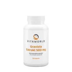 Vitaworld Graviola 500 mg - Szabadgyök-fogó 120 Kapszula