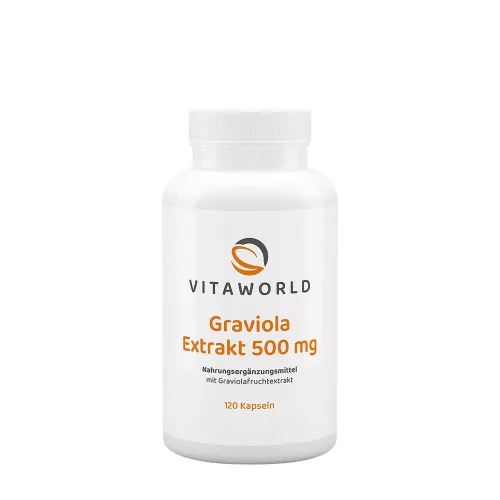 Vitaworld Graviola 500 mg - Szabadgyök-fogó 120 Kapszula