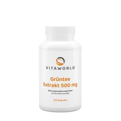 Vitaworld Zöld-Tea Kivonat 500 mg 120 Kapszula