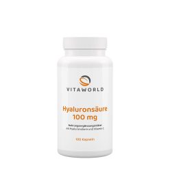 Vitaworld Hialuronsav 100 mg 100 Kapszula