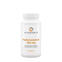 Vitaworld Hialuronsav 100 mg 100 Kapszula