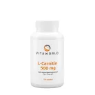 Vitaworld L-Karnitin 500 mg 100 Kapszula