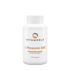 Vitaworld L-threonine 500 - L-treonin 500 120 Kapszula