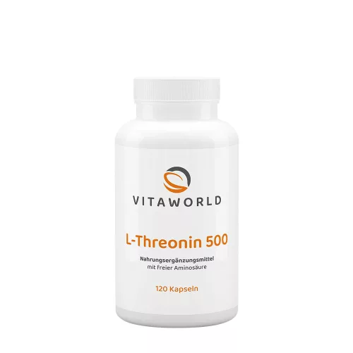 Vitaworld L-threonine 500 - L-treonin 500 120 Kapszula