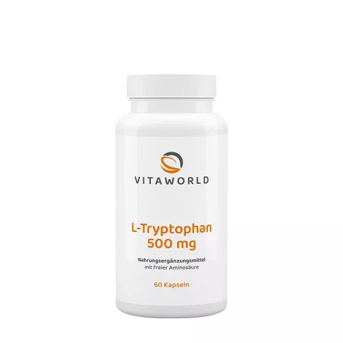 Vitaworld L-Tryptophan 500 mg - L-triptofán 500 mg 60 Kapszula