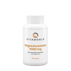 Vitaworld Magnézium-Malát 1000 mg 120 Kapszula