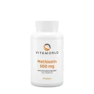 Vitaworld Methionine 500 mg - Metionin 500 mg 120 Kapszula
