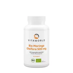   Vitaworld Teljes Spektrumú Moringa Oleifera 500 mg 120 Kapszula