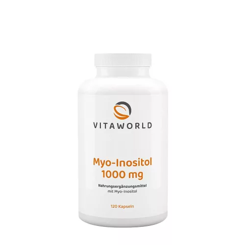 Vitaworld Myo-inozitol 1000 mg 120 Kapszula