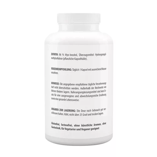 Vitaworld Myo-inozitol 1000 mg 120 Kapszula