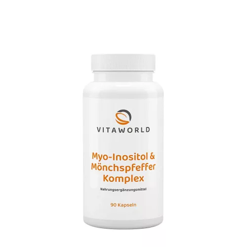 Vitaworld Mio-inozitol + barátcserje komplex 90 Kapszula