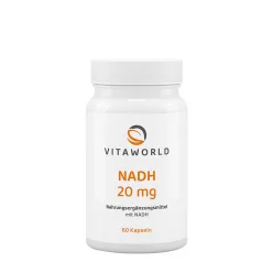 Vitaworld NADH 20 mg 60 Kapszula