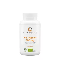 Vitaworld Organic Bio Triphala 500 mg 120 Kapszula