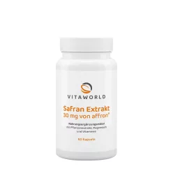 Vitaworld Saffron Extract - Sáfrány Kivonat 60 Kapszula