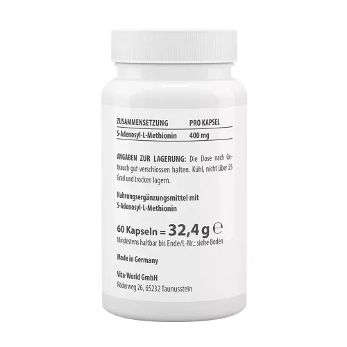 Vitaworld SAMe 400 mg 60 Kapszula