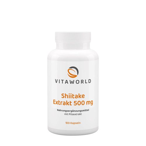 Vitaworld Shiitake Kivonat 500 mg 100 Kapszula