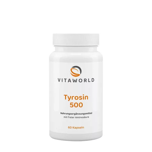 Vitaworld Tirozin 500 mg 60 Kapszula