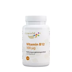 Vitaworld Vitamin B12 100 mcg 180 Kapszula