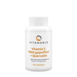 Vitaworld C-vitamin 1000 + Kvercetin 120 Tabletta