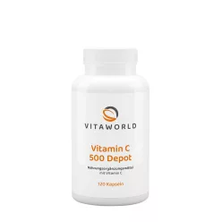 Vitaworld C-vitamin 500 Depot 120 Kapszula