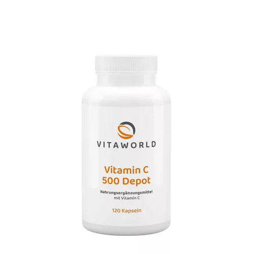 Vitaworld C-vitamin 500 Depot 120 Kapszula