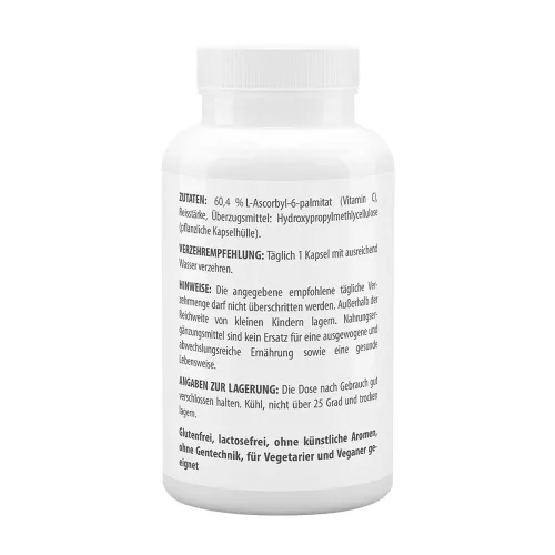 Vitaworld Vitamin C Ascorbyl Palmitate - C-vitamin Aszkorbil-Palmitát 120 Kapszula