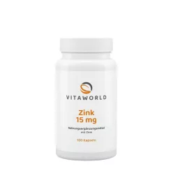 Vitaworld Cink 15 mg 100 Kapszula