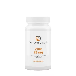 Vitaworld Cink 25 mg 365 tabletta