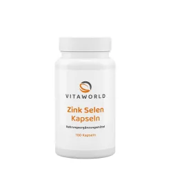 Vitaworld Cink + Szelén 100 Kapszula