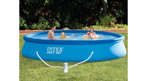 Intex Easy vízforgatós medence szett 396x84 cm, vízforgatóval - 28142 