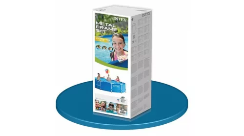 Intex Vízforgatós medence szett, fémvázas, 366x76 cm, vízforgatóval - INTEX 28212 