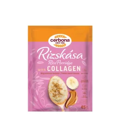 Cerbona Mogyoróvajas-Banános Rizskása Kollagénnel 45 g