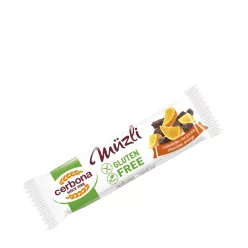   Cerbona Gluténmentes Csokoládés-Narancsos Müzliszelet 35 g