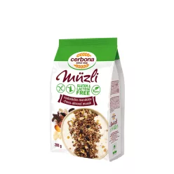 Cerbona Gluténmentes Csokoládés-Mandulás Müzli 200 g
